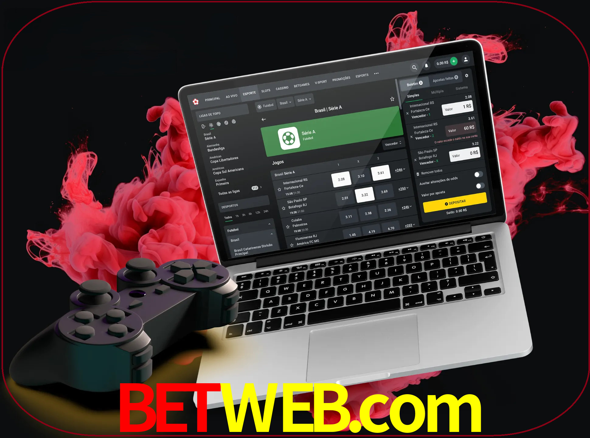 Visite a secção especial de jogos de vídeo em betweb para descobrir em que jogos pode apostar e ganhar muito dinheiro.