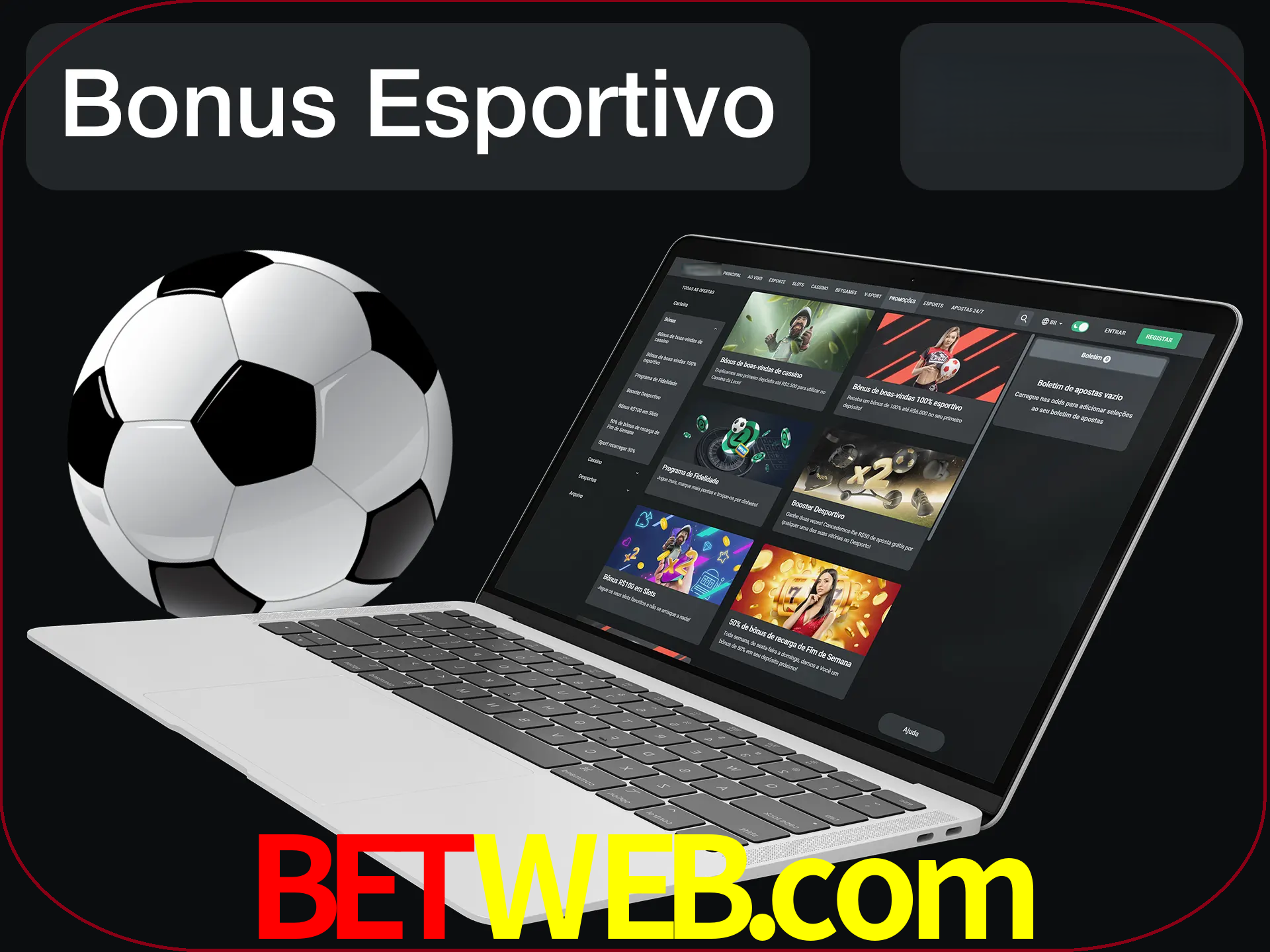 Antes de começar a apostar, use o bônus esportivo.